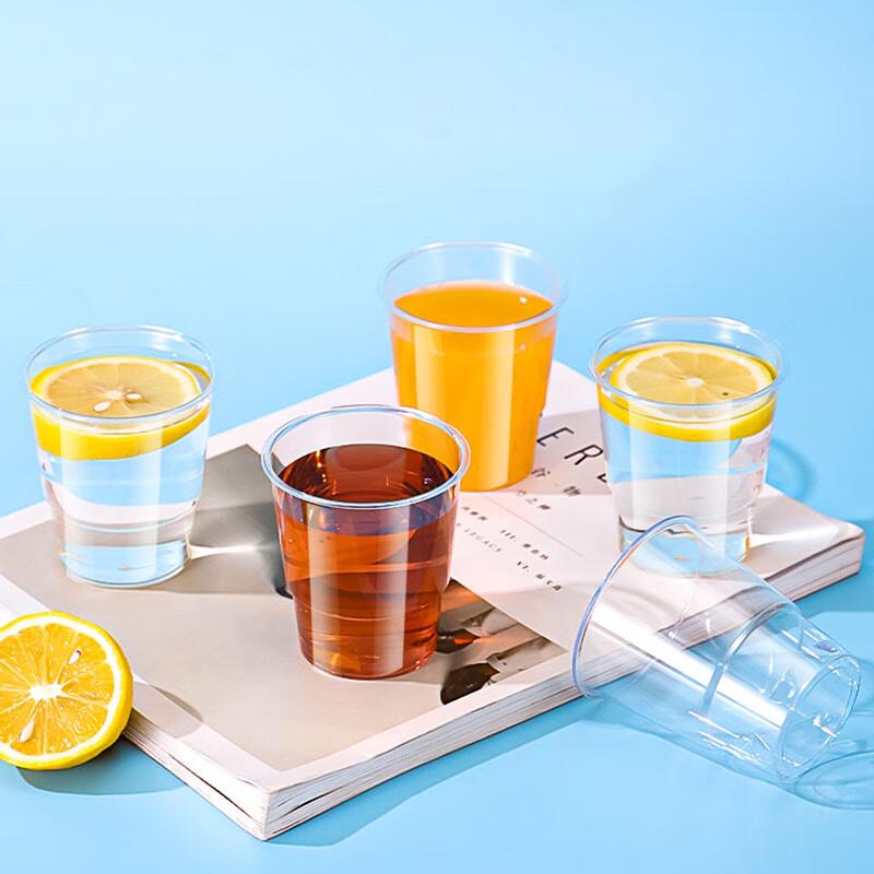 

Disposable Hard Plastic Cups 200ml (100-Pack)