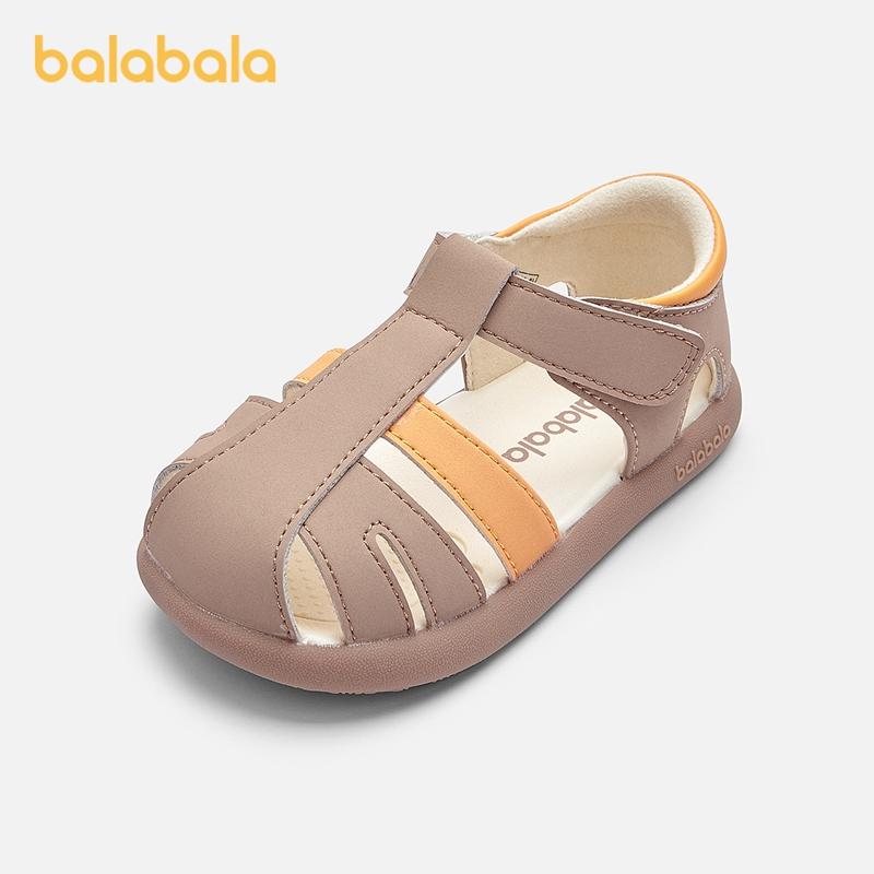 Balabala children's shoes, baby walking shoes, children's sandals, baby shoes for boys and girls, anti slip 2025 summer new style