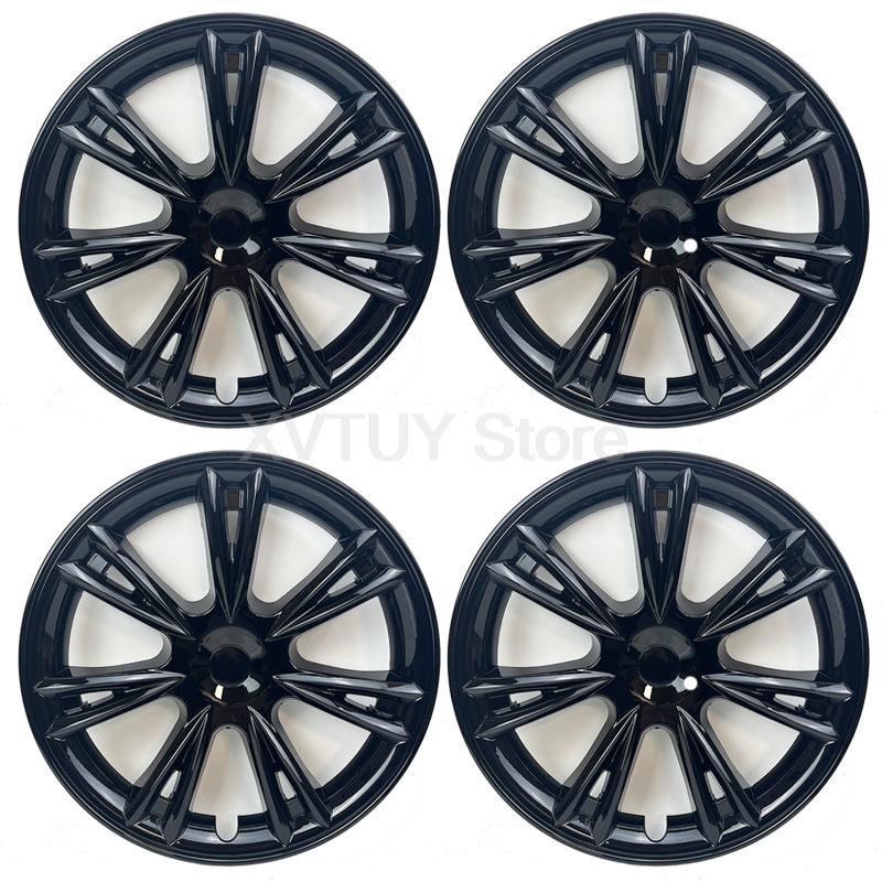 Hub Cap 4PCS New 19 Inch Performance Wheel Cap Full Rim protection Cover For Tesla Model Y Replacement Automobile Accessories