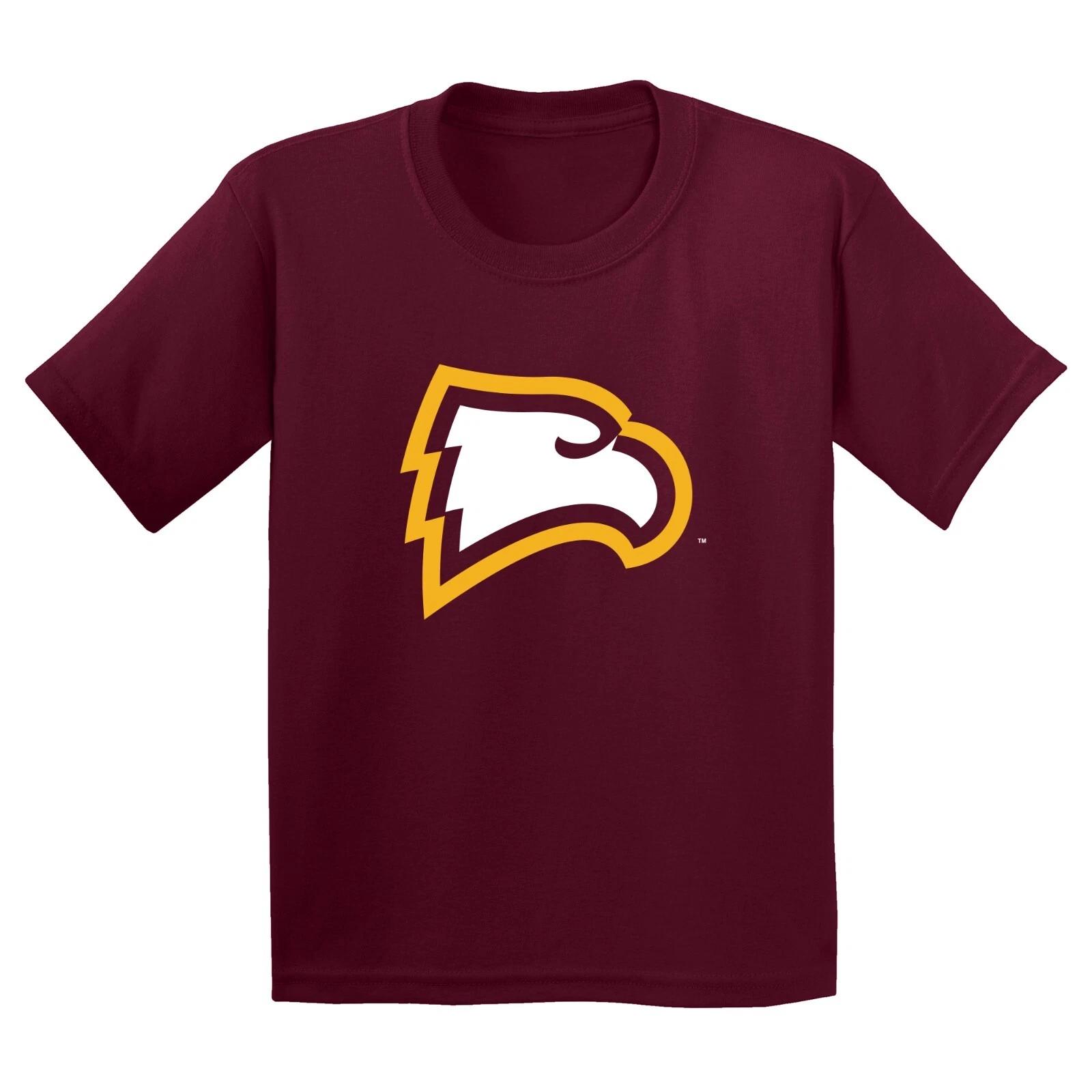 Winthrop Eagles Primary Logo - University College Team Youth T-Shirt - Maroon M