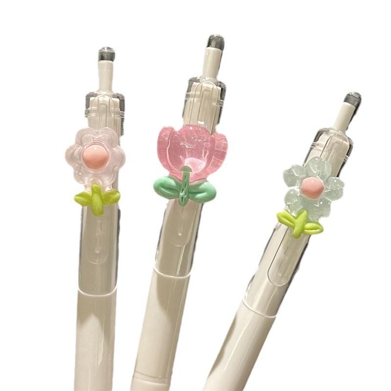 High-Quality Translucent Gel Pen - Cute, Quick-Drying for Students
