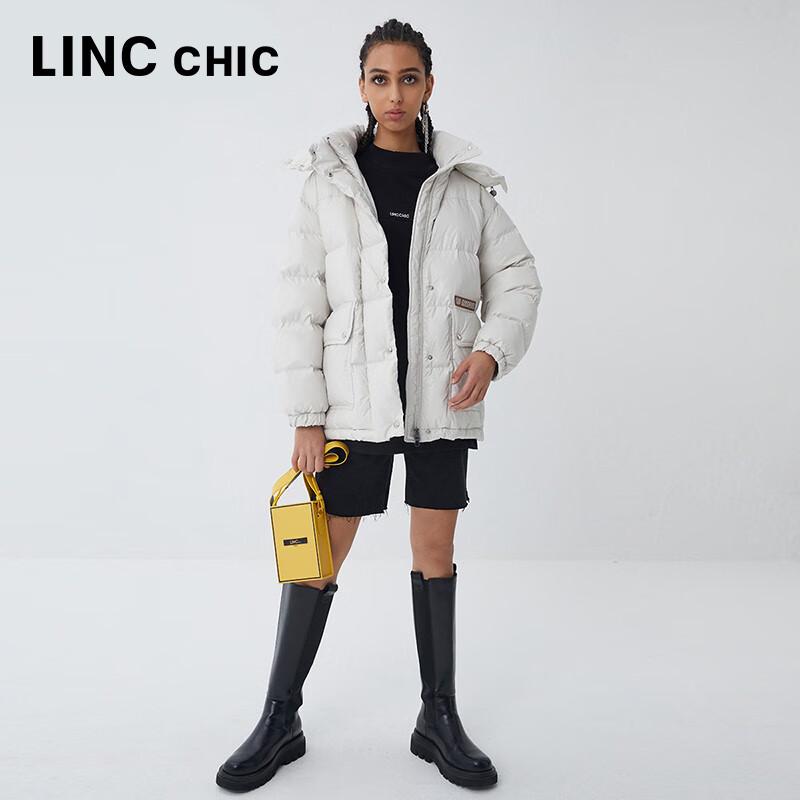 Women's Urban Print Loose Puffer Down Jacket