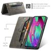Premium Vintage Leather Wallet Case for Samsung Galaxy A40 - RFID Blocking, Flip Cover with Card Slots (4 Colors)