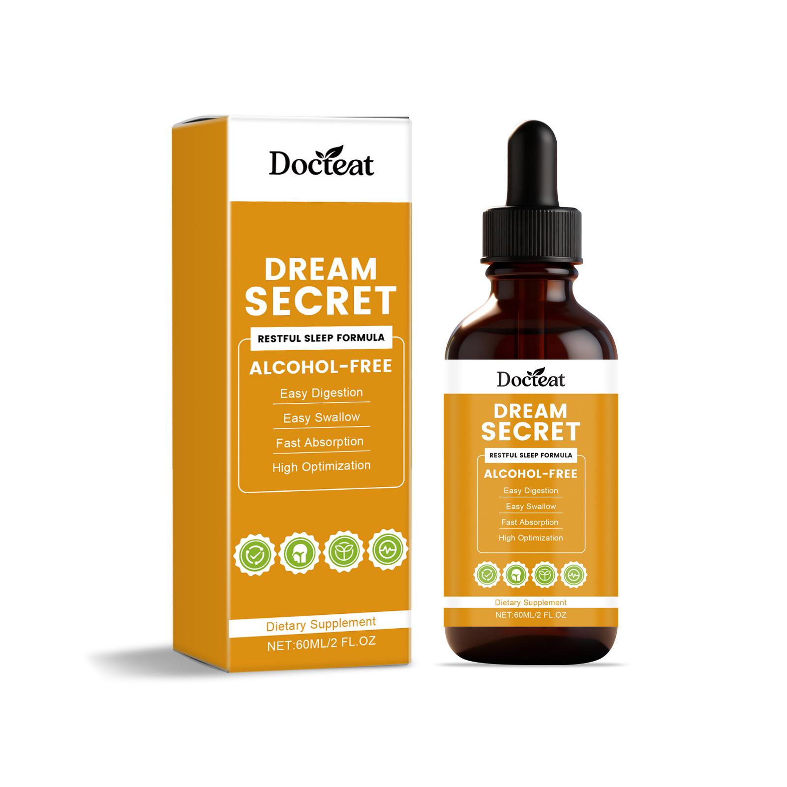 DOCTEAT Sleep Support Drops: Enjoy Peaceful Nights with Easy Sleep Improvement