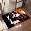 Custom Name Personalized BLEACH Print Carpet, Versatile Home Decor Rug, for Playroom, Apartment, Balcony, Entryway, Hallway Gift