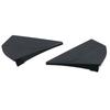 N61R-Car Carbon Fiber Color Rear Window Spoiler Triple-Cornered Cover For Toyota C-HR CHR 2016-2018