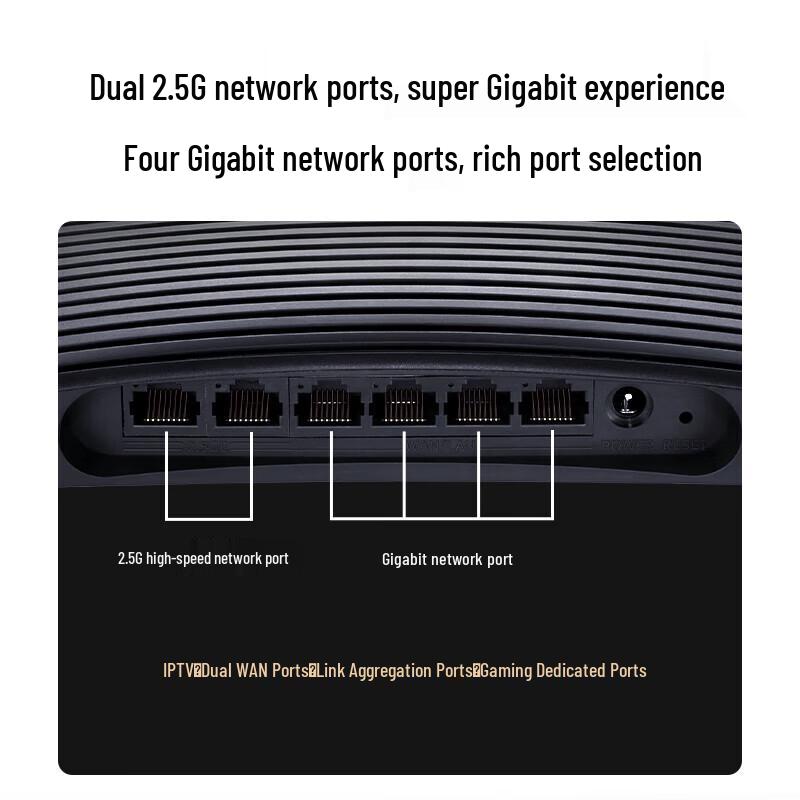 TP-LINK WiFi 7 Gigabit Dual-Band Wireless Router CN plug (adapter included)
