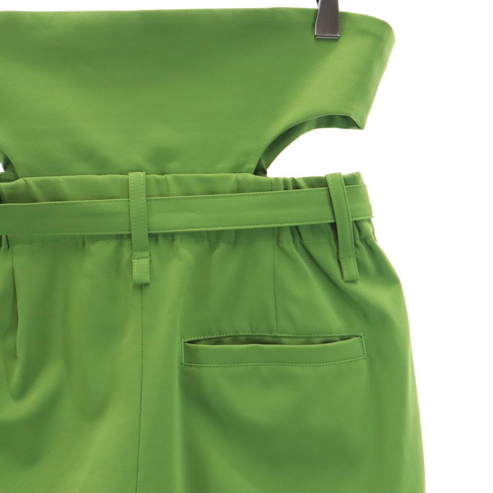 ISSEY MIYAKE made in Japan high waist Pants 2 Green system Women Used