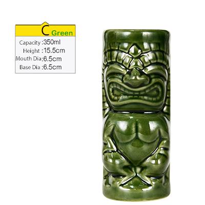 Tiki Mug Tiki Tumblers Ceramic Hawaiian Party Mugs Glasses