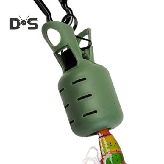 1/6Pcs Fishing Hook Cover with Buckle Portable Shrimp Lure Squid Jig Hook Protector Case Bonnet Clip Freshwater Saltwater Fishing Accessories