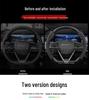 3D Embossed Genuine Leather Steering Wheel Cover - Non-Slip, Breathable, Suede Design for Beijing Automobile