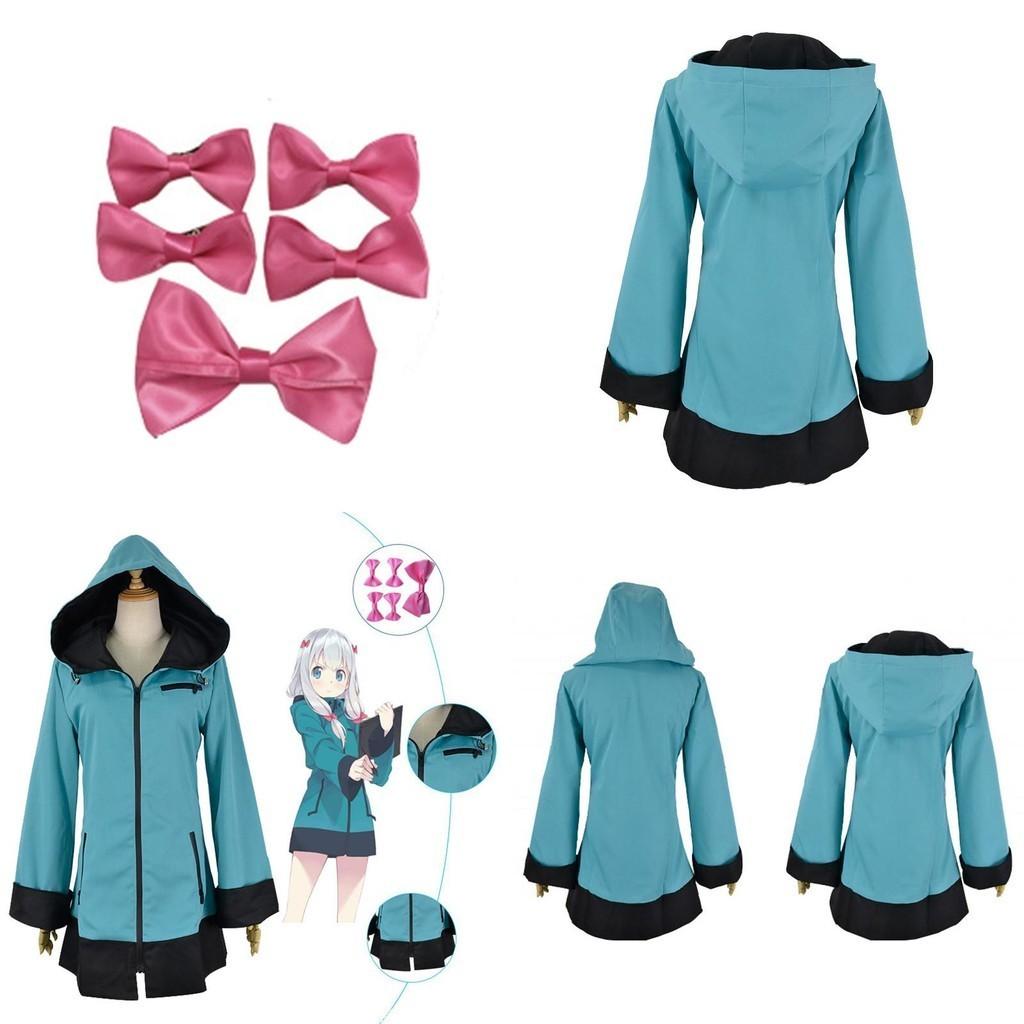 Костюм-худі на блискавці Eromanga Sensei Ізумі Сагірі Косплей Пальто Для Хелловіну Та Вечірок