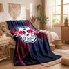 RB Leipzig Football Print Flannel Blanket Soft Warm Sofa Bed Throw Blanket For Home Office Bedroom