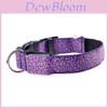 Usb Rechargeable Glowing Dog Collar For Safe Night Walks For Large Medium Small Pets