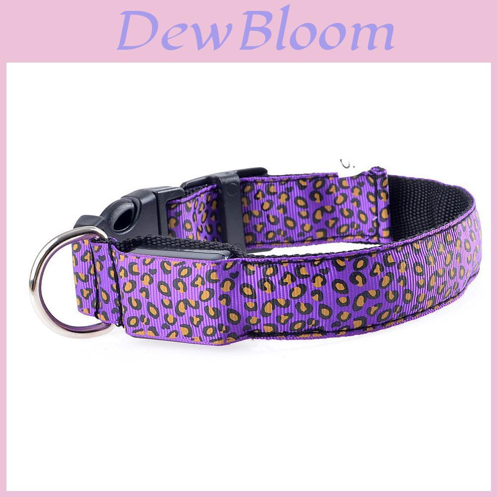 Usb Rechargeable Glowing Dog Collar For Safe Night Walks For Large Medium Small Pets