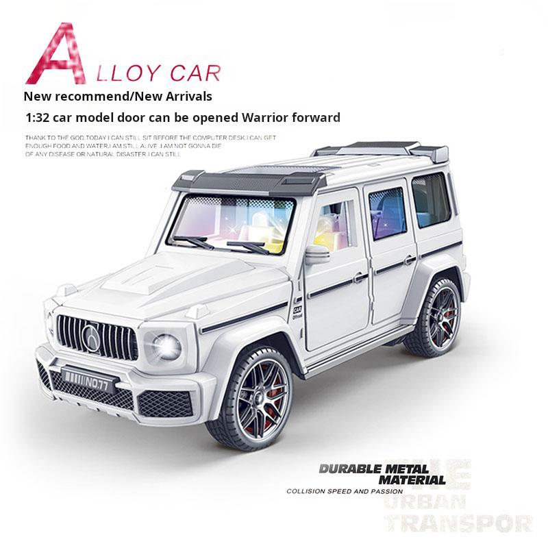 1/32 Scale Simulation NO.777 SUV Plastic Car Toy Car Model Luminous Inertia Toy Die Casting Car Model Children Toy New Year Gift