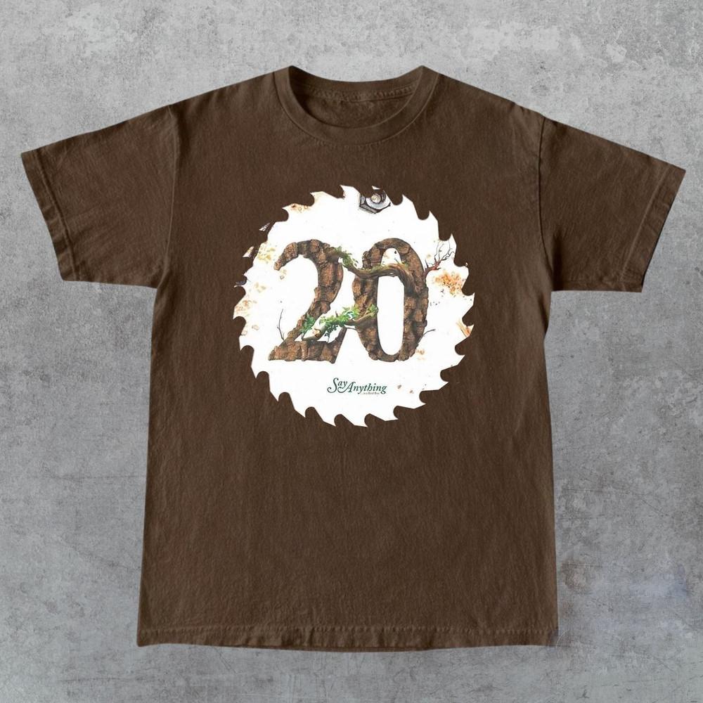 SAY ANYTHING IS A REAL BOY 20TH ANNIVERSARY T SHIRT FULL SIZE S-5XL Unisex T-Shirt M