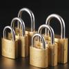 Universal Padlock Master Key Set: Anti-theft Large Door Lock with Multiple Small Padlocks for Home, Dormitory, and Cabinet Security.