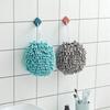 Towel Kitchen Bathroom Cloth On A String Turquoise Ball Hook