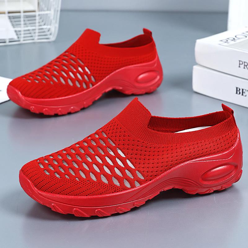 Shoes women's casual shoes women's shoes breathable mesh shoes casual soft sole not tired feet single shoes