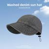 Classic Wide Brim Fisherman Hat With Sun Shield And Vintage Finish For Daily Casual Use