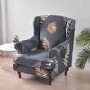 Coperture per Poltrona Alare con Stampa Floreale Copertura per Poltrona Estensibile con Copertura per Cuscino Seduta Copridivani Elastici Copertura per Divano Kingback Casa