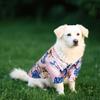 4 Pcs Dog Summer Shirts Floral Hawaii Dog Shirt Pet Clothes for Small Medium Dog Cats Boy Girl(Pink,red,Blue,Green, Medium)