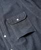 FRIZMWORKS 1920S Chambray Work Shirt _ Indigo