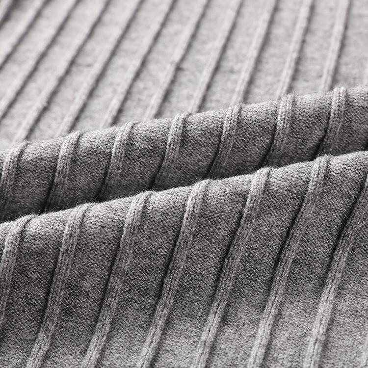 New 2025 Men's Stand Collar Zipper Knit Cardigan Sweater Coat for Autumn/Winter