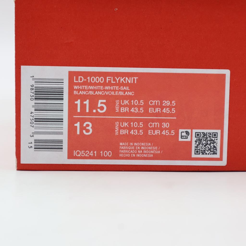 IQ5241-100 Nike LD-1000 Flyknit Triple White (Men's)