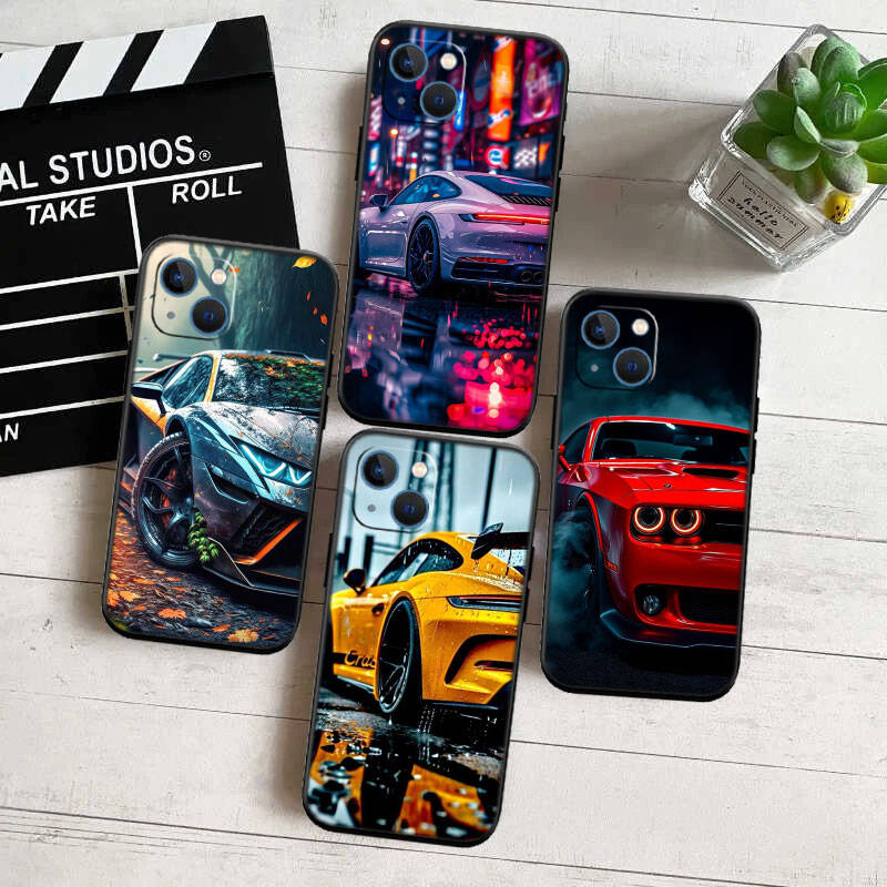 RT27 Supercar Car New Shell Phone Case for Xiaomi Poco F2 F3 M2 M3 M4 M5 M6 X2 X3 X4 X6 Pro NFC GT Plus
