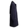 kolor [24AW] 24WCM-C05121 Asymmetrical high density cotton cloth layered soutien collar coat 2 NavyUsed