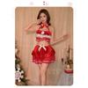 Sexy Pure Sex Clothes Dating Robe Underwear Velvet Christmas Cosplay Uniform Christmas Costume Filling Cloud
