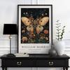 Neutral William Morris Poster Picture Botanical Animals Canvas Prints Vintage Wall Art Decorations for Living Room Exhibition