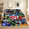 Nfl Stars Throw Blanket Flannel Blanket Soft Warm Sofa Bed Camping home Decor Unique Christmas Gift C1024