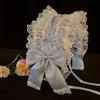 French Maid Headdress Bowknot Lace Headband Ruffle Lace Headpiece Lolitas Lace Bowknot Headwear Hair Accessories Gifts