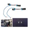 2 x Eyebrow Wiring Harness Fang Lights Cable For Polaris RZR Turbo S XP4 1000 XP