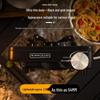 BubiKe Outdoor 8000W Portable Split-Type Camping Stove with Voltage Stabilization for Tea Brewing and Hot Pot.