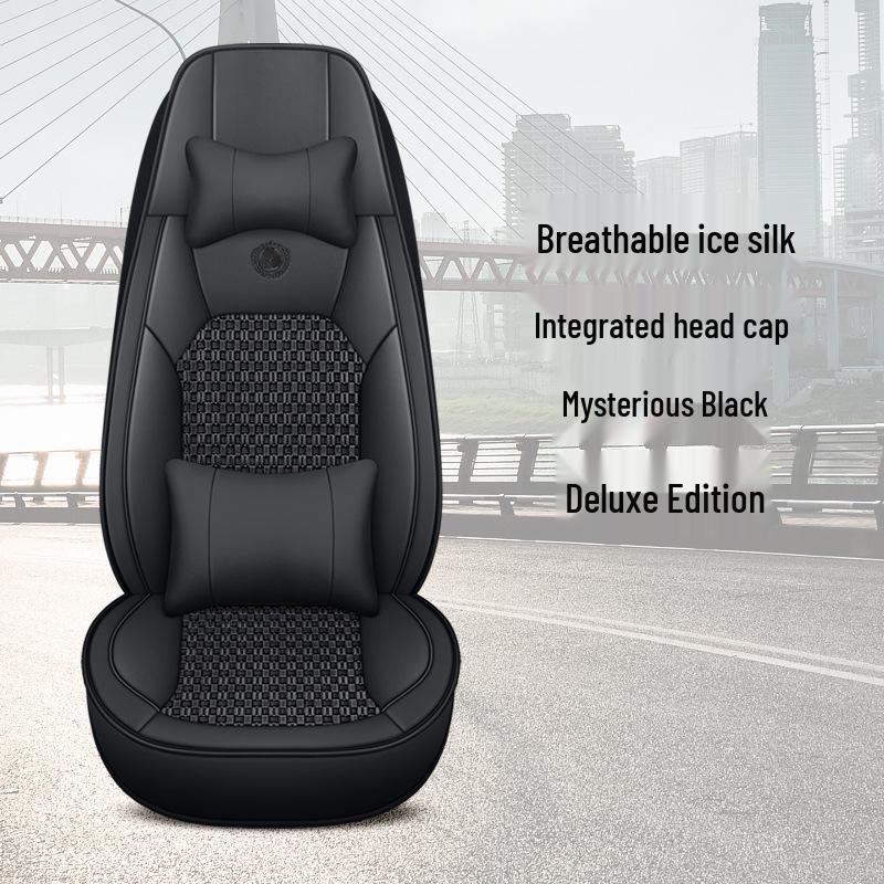 SAIC Hongyan Jieshi C500/M500/C350 Truck Leather Seat Cover Cushion - King Kong Series, Full Wrap