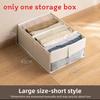 Cloth Storage Bin Foldable Cotton Linen Dustproof Organizer For Bedroom Closet Drawers