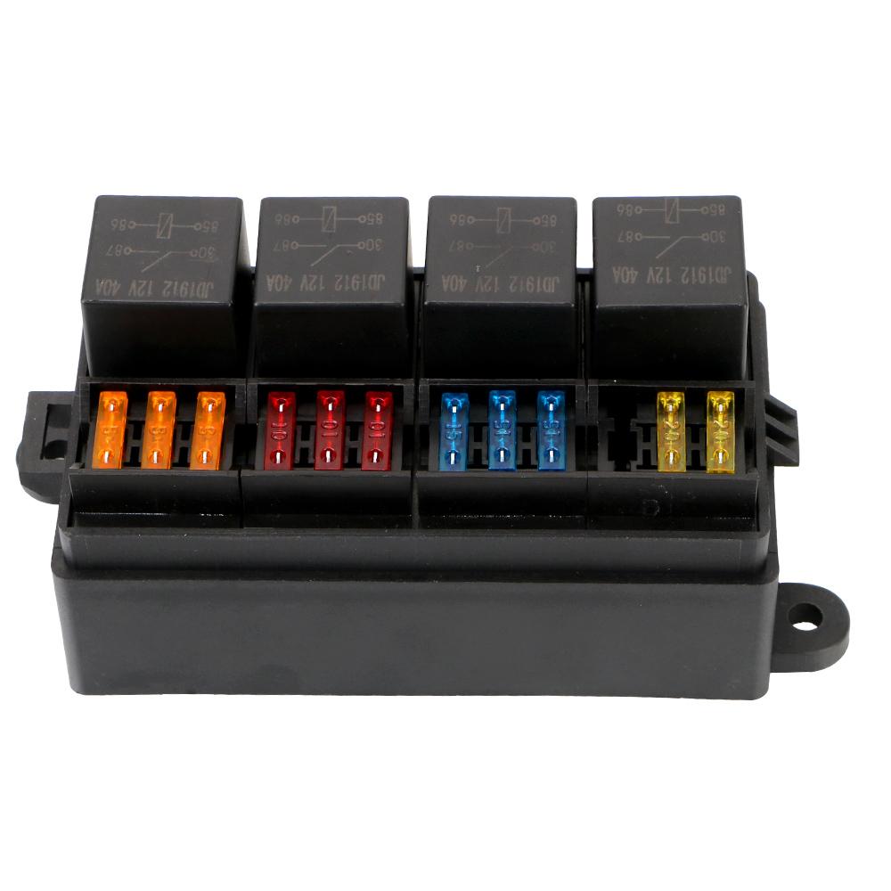 Light Senstive Control Panel Combination Switch Car LED Switch Panel Light Switches 12V Car Accessories On Off Switch 6 Gangs