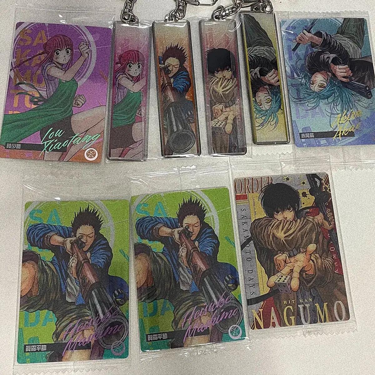 

Металлический брелок Sakamoto Days Sakadei Original Wafer Nagumo Heisuke