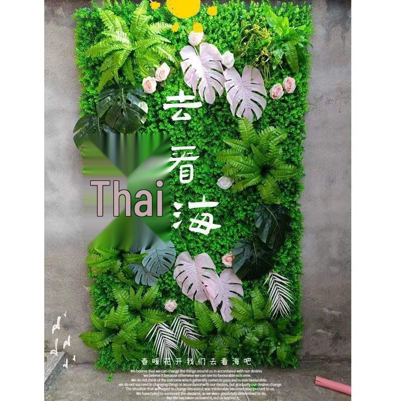 Artificial Green Wall with Roses for Indoor/Outdoor Decor