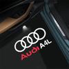 For Audi S S3 2PCS Led Car Door logo Welcome Light For Audi A4 B5 B6 B7 B8 B9 A1 A3 8V 8P 8L A6 C7 A5 A7 A8 Q3 Q5 Q7 TT S3 S6 Sline Quattro