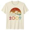 17th Birthday TShirt Vintage 2009 Birthday Party Gift Retro Tee For Unisex Unisex