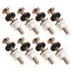Toilet Seat Screw Set Hinge Bolts Replacement Toilet Seat Bolt Plastic Nuts