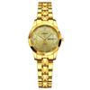 Langjue Watch Alloy Steel Belt Quartz Watch Luminous Polygonal Dial Watch Calendar Fashion Couple Watch