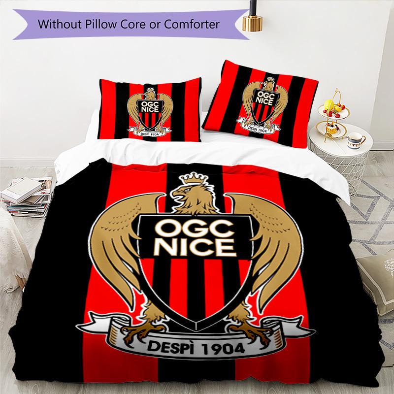 OGC Nice Pattern Bedding,Quilt Set Quilt Cover Pillowcase Home Birthday Gift (1*duvet cover+2*pillowcase,without core)