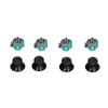 QM21070961 4 Pack Analog Joystick Replacement Repair Tools Kit Durable Controller Replacement Parts for Xbox One