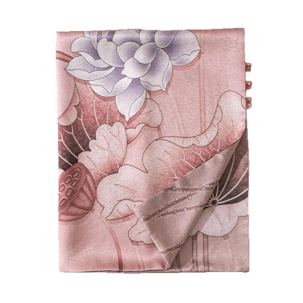 Mulberry Silk Snowflake Scarf: Gift Boxed Qipao Shawl